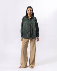 Teal Vibe Collar Shirt