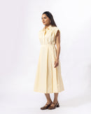 Cream Everyday Midi Dress