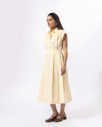 Cream Everyday Midi Dress