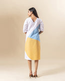 Color Pop Keyhole Dress