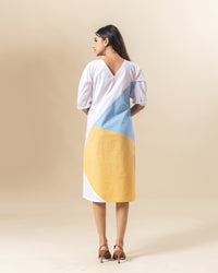 Color Pop Keyhole Dress