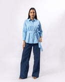 Blue Skies Cotton Shirt