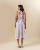 Grey Mist Halter Dress