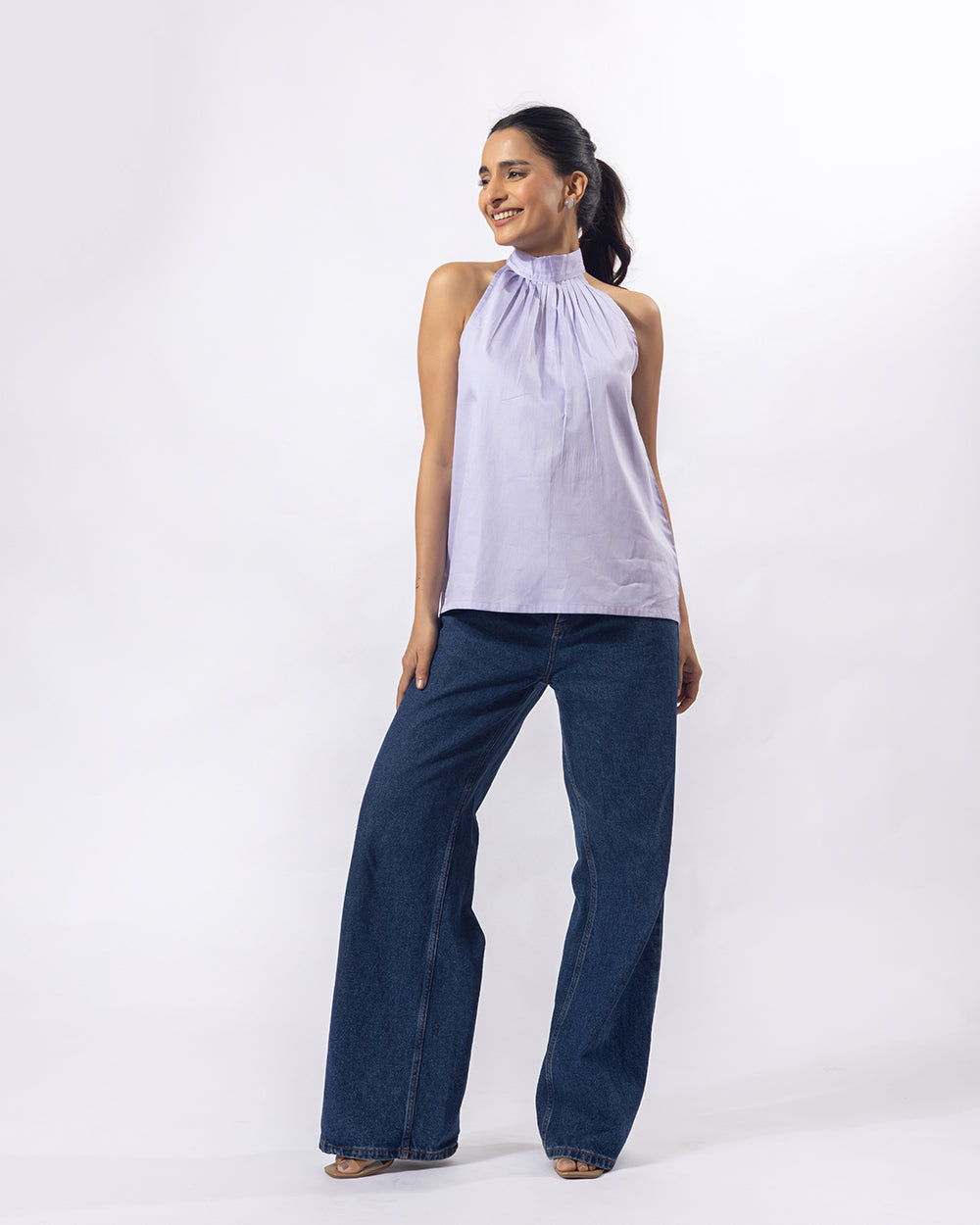 Lavender Chill Halter Top