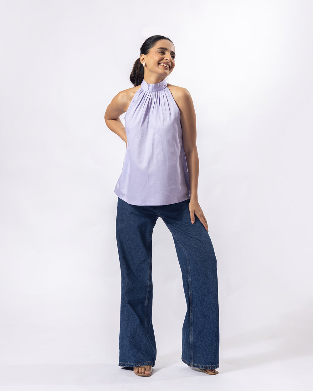 Lavender Chill Halter Top