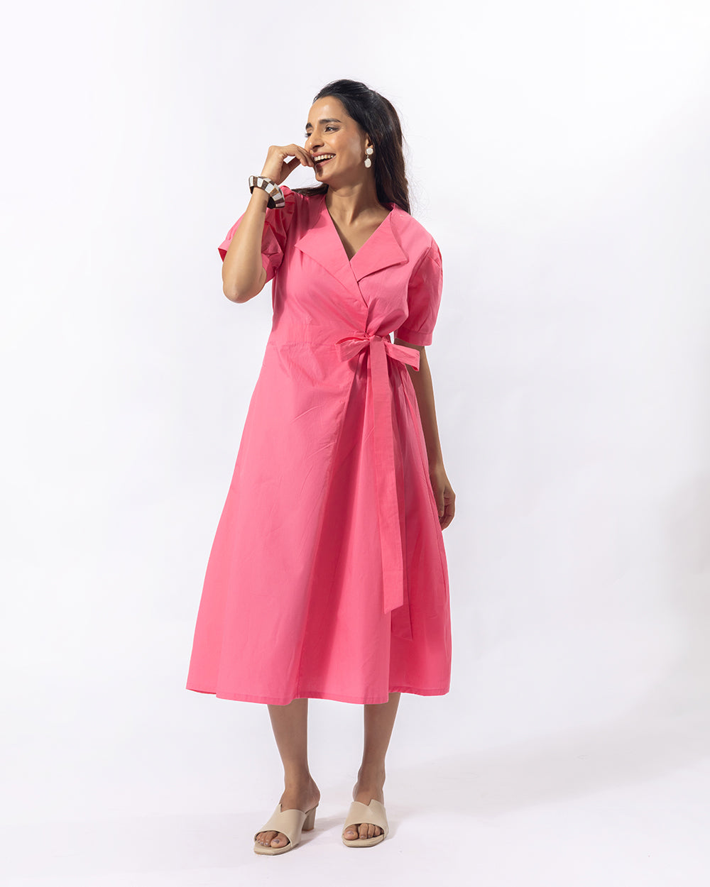 Blush Lane Midi Dress