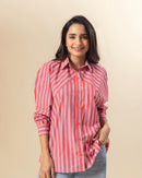 Red Rush Stripe Shirt
