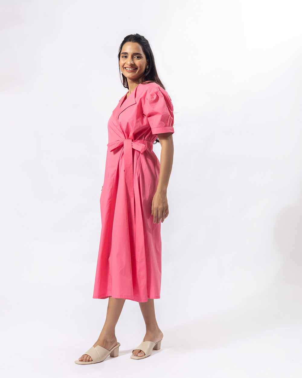 Blush Lane Midi Dress