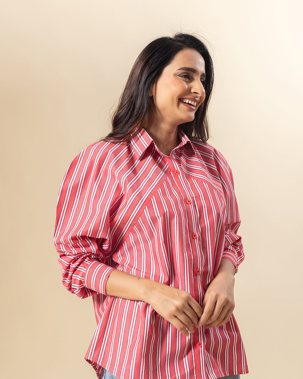 Red Rush Stripe Shirt