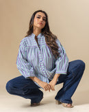 Violet Stripe City Shirt