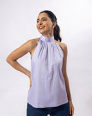 Lavender Chill Halter Top