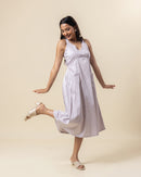 Grey Mist Halter Dress