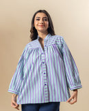 Violet Stripe City Shirt