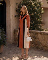 Cinnamon Stroll Dress