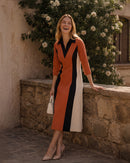 Cinnamon Stroll Dress