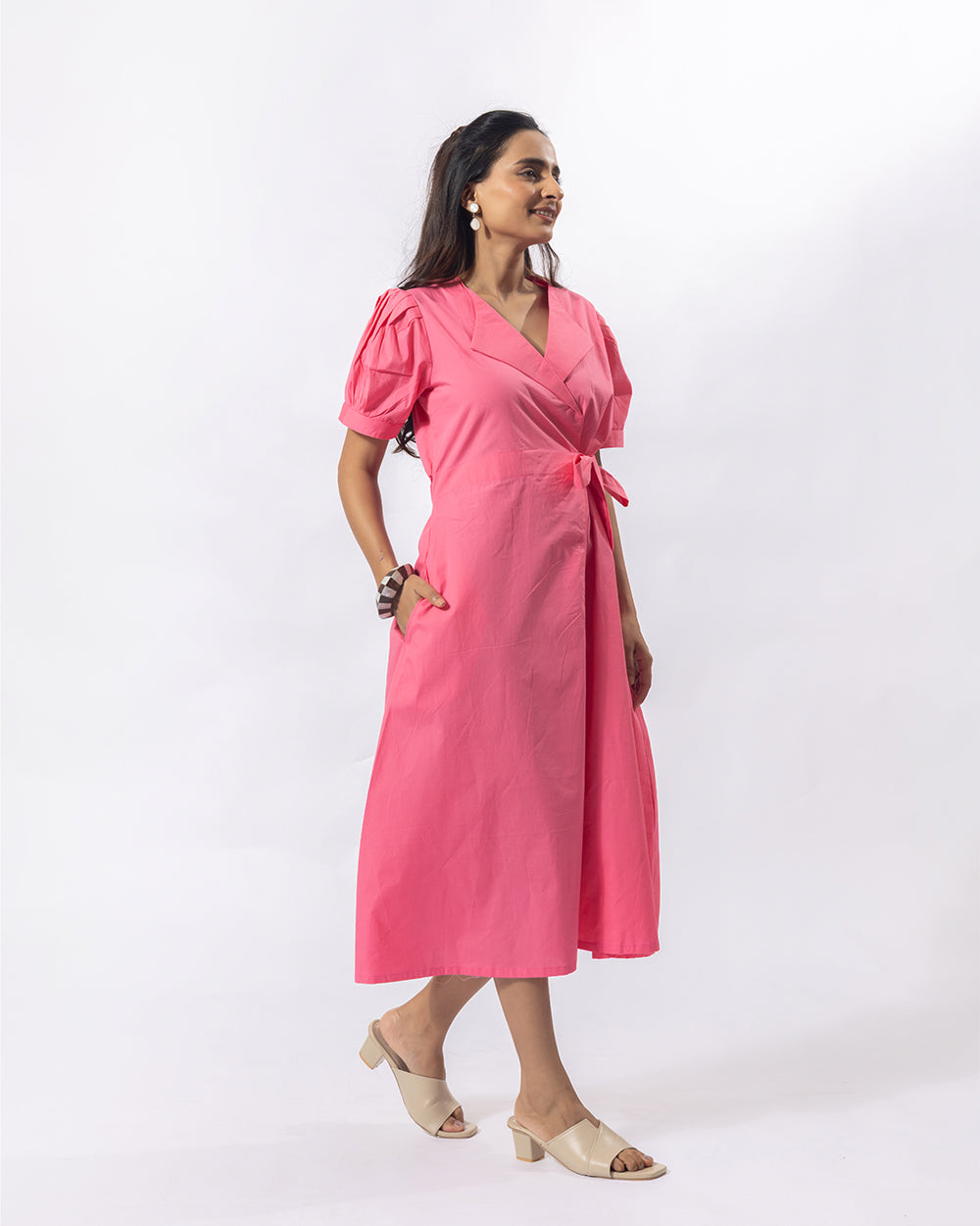 Blush Lane Midi Dress