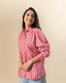 Red Rush Stripe Shirt