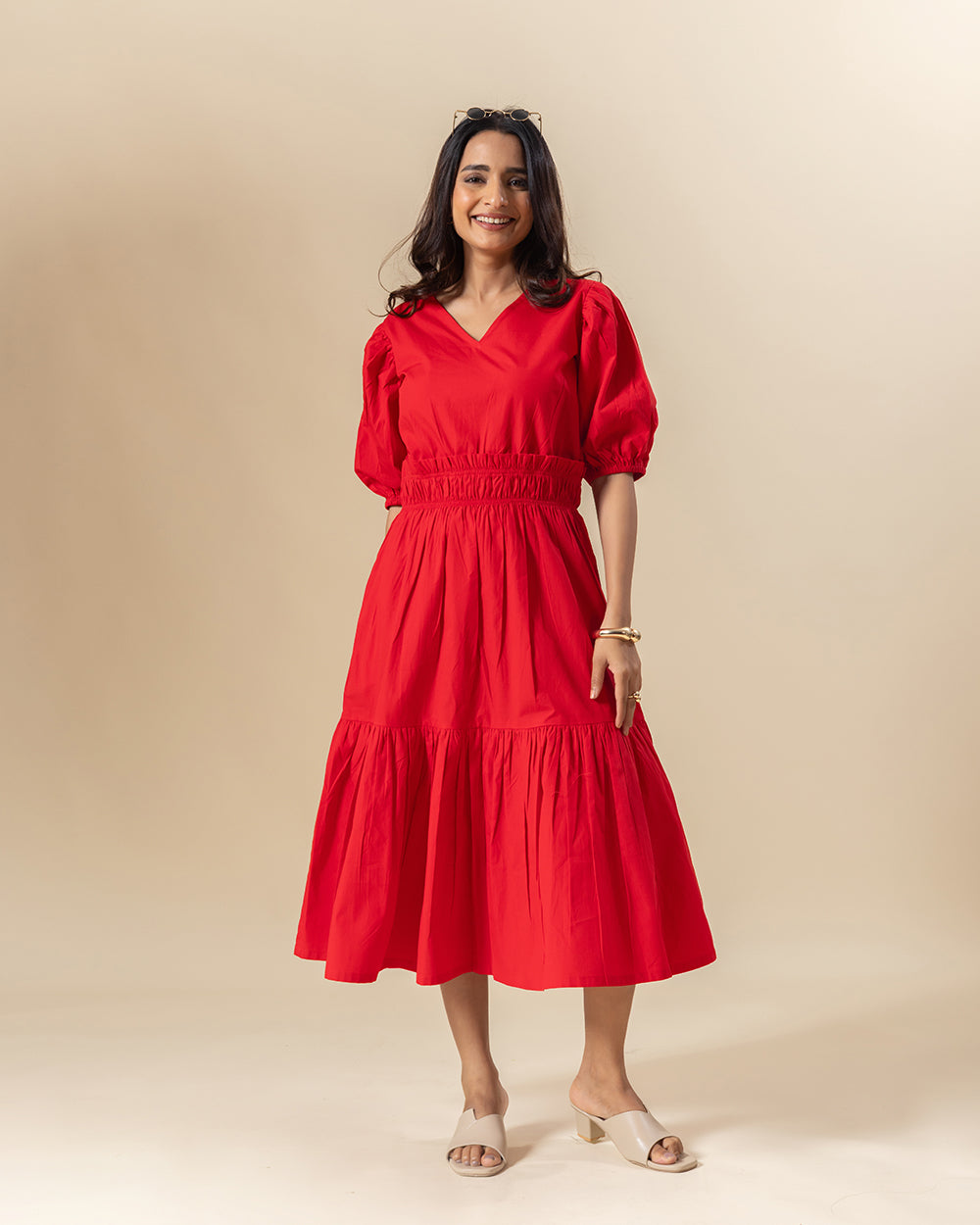 Cherry Pop Midi Dress