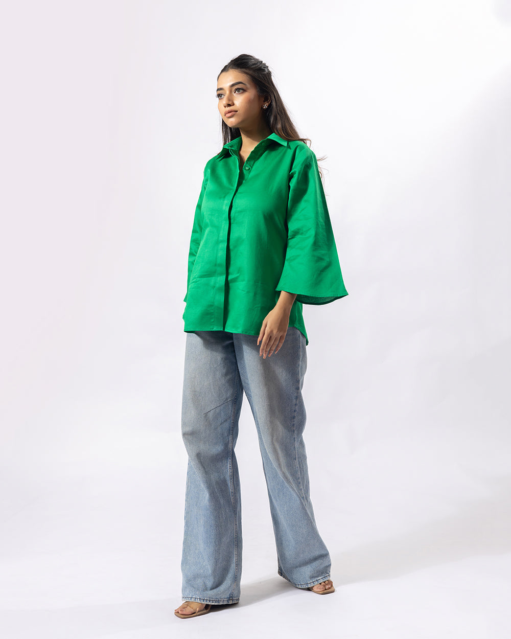 Green Swing Bell Shirt