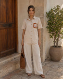 Ivory Pocket Charm Shirt