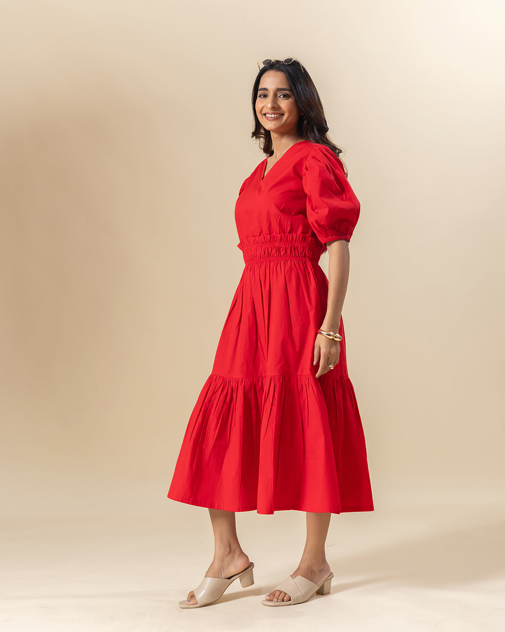 Cherry Pop Midi Dress