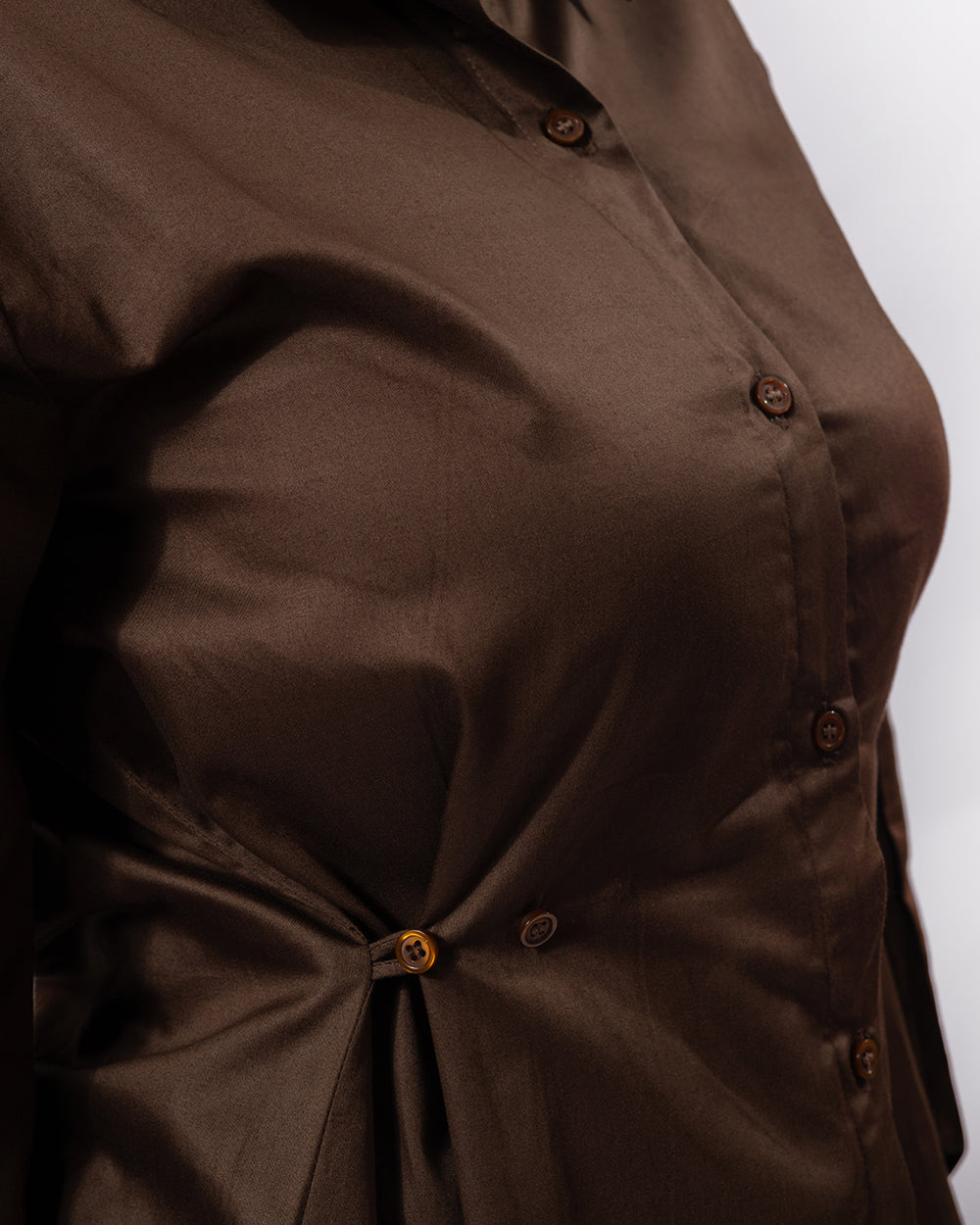 Choco Lane Cotton Shirt