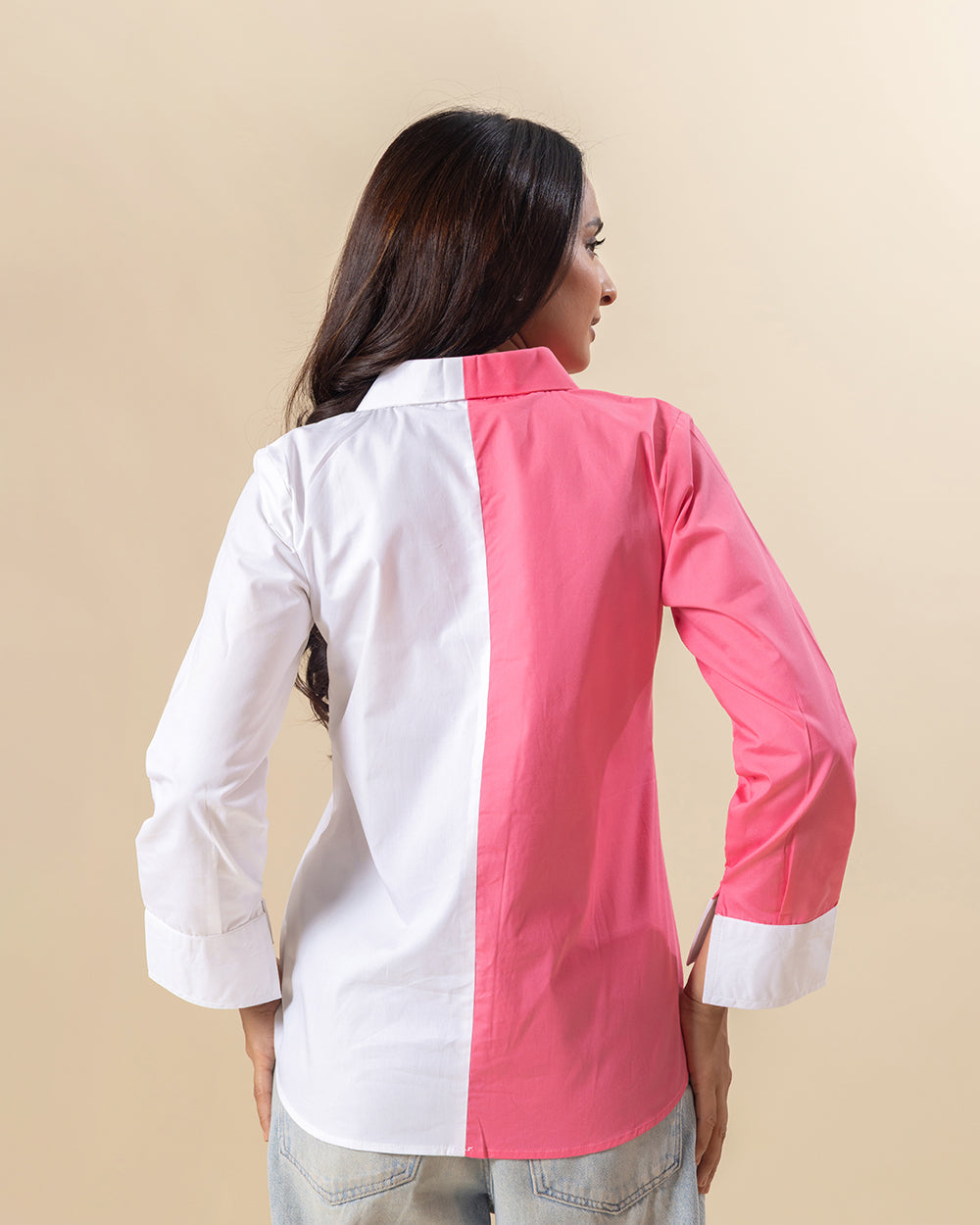 Bubblegum Cloud Collar Top