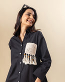 Blackout Cool Collar Shirt