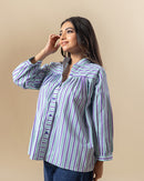 Violet Stripe City Shirt