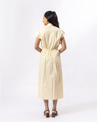 Cream Everyday Midi Dress