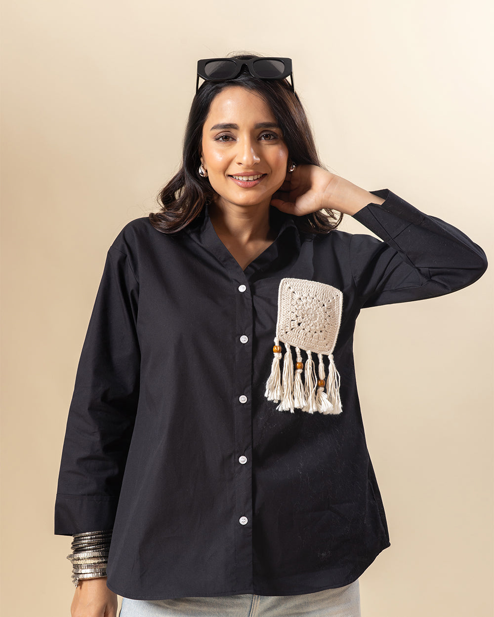 Blackout Cool Collar Shirt