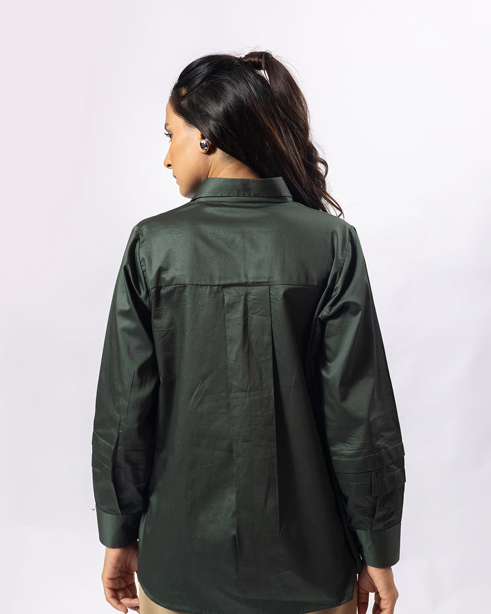 Teal Vibe Collar Shirt