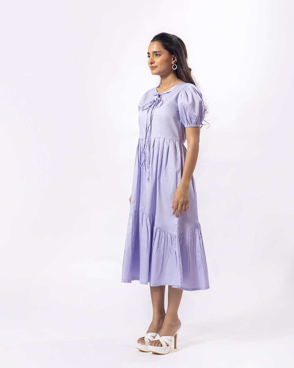 Lavender Everyday Midi Dress