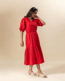 Cherry Pop Midi Dress