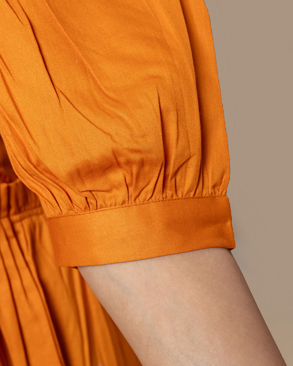 Rust Grace Midi Dress