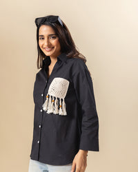 Blackout Cool Collar Shirt