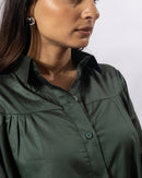 Teal Vibe Collar Shirt