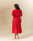 Cherry Pop Midi Dress