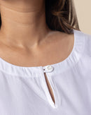 Color Pop Keyhole Dress