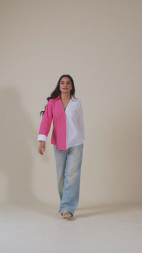 Bubblegum Cloud Collar Top