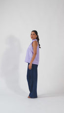 Lavender Chill Halter Top